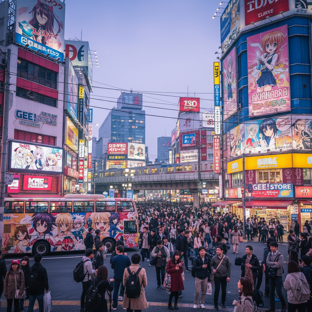 Akihabara - sfeerbeeld en omgeving