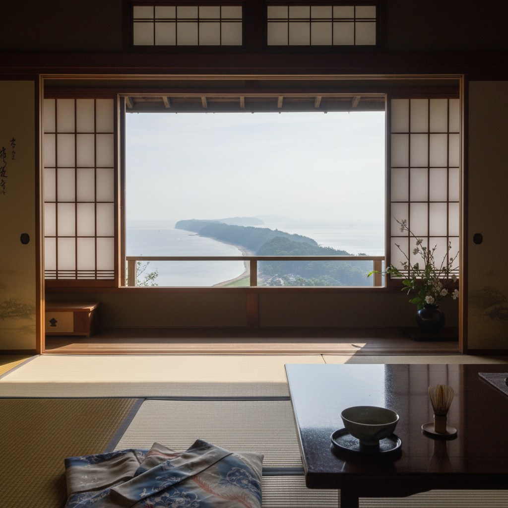 Amanohashidate - details en interieur