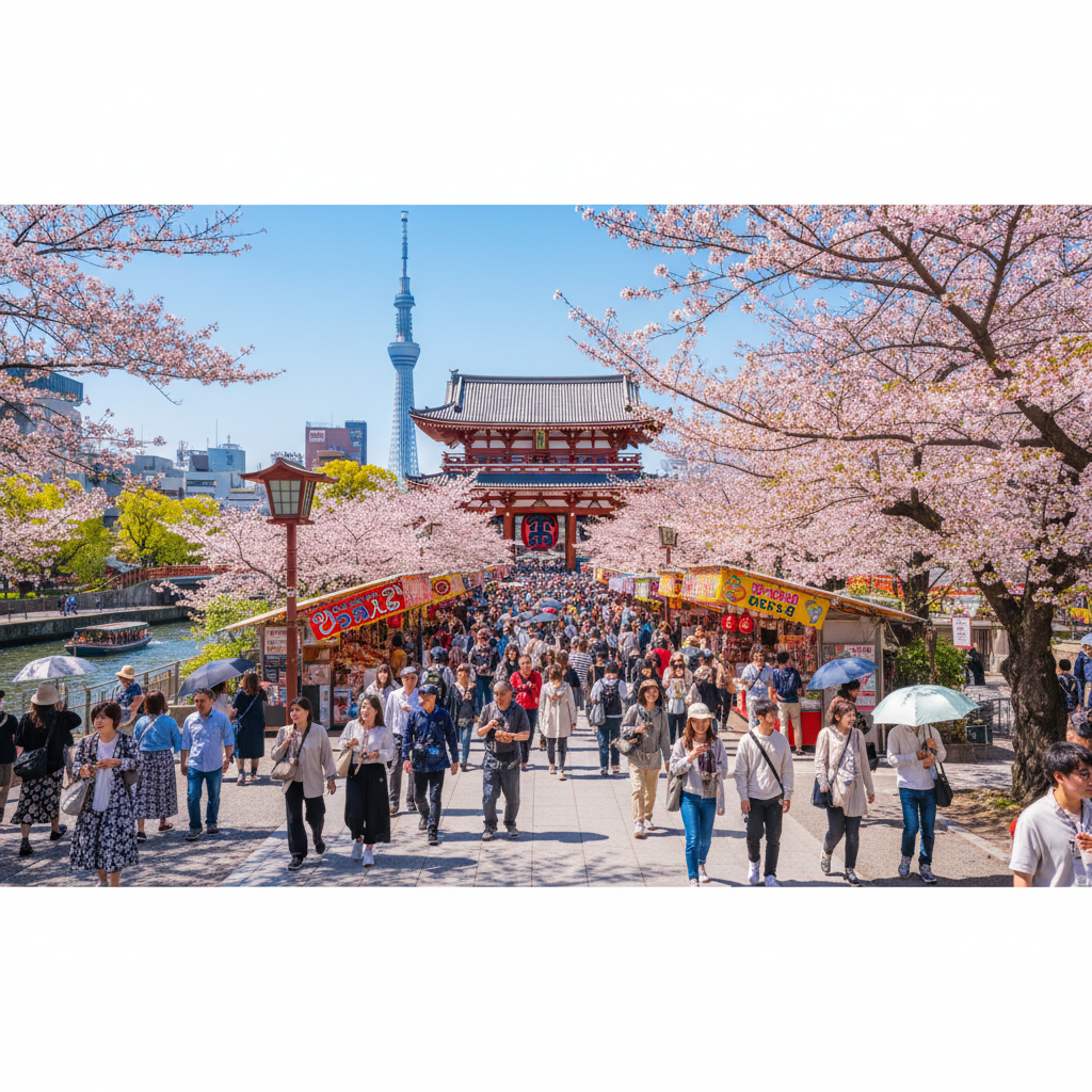 Asakusa - sfeerbeeld en omgeving