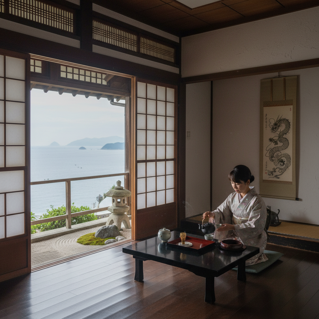 Enoshima - details en interieur