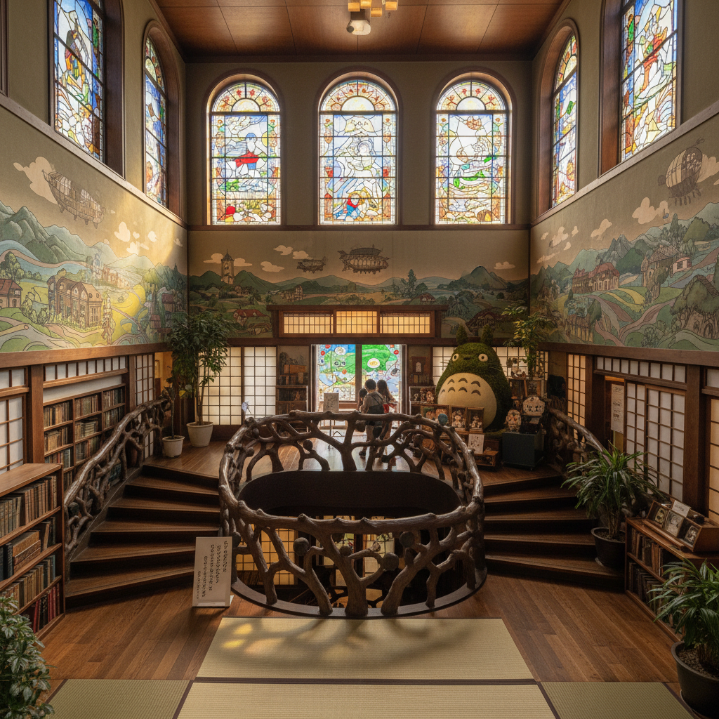 Ghibli Museum - details en interieur