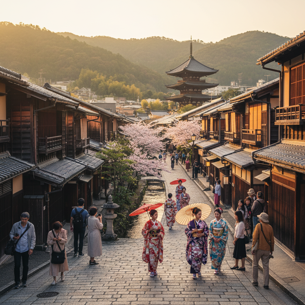 Gion (Geisha District) - sfeerbeeld en omgeving
