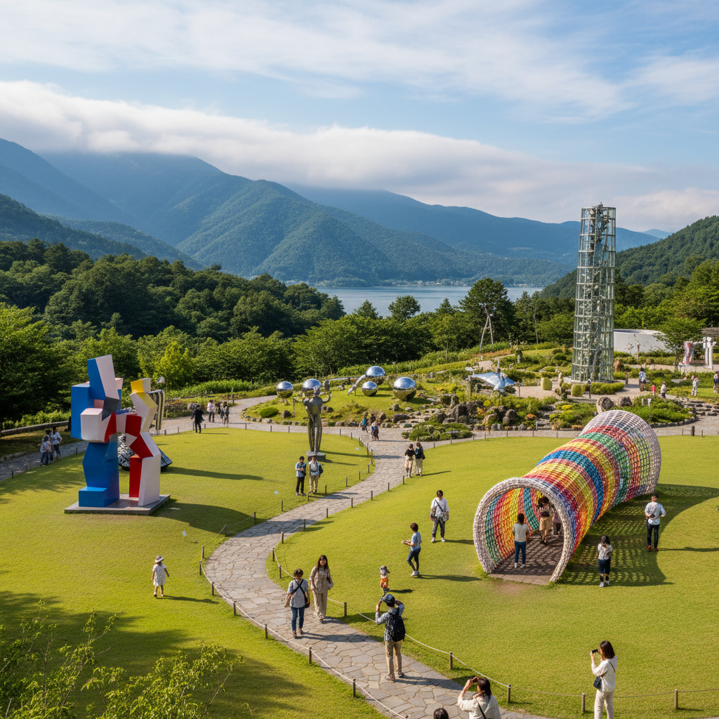 Hakone Open-Air Museum - sfeerbeeld en omgeving