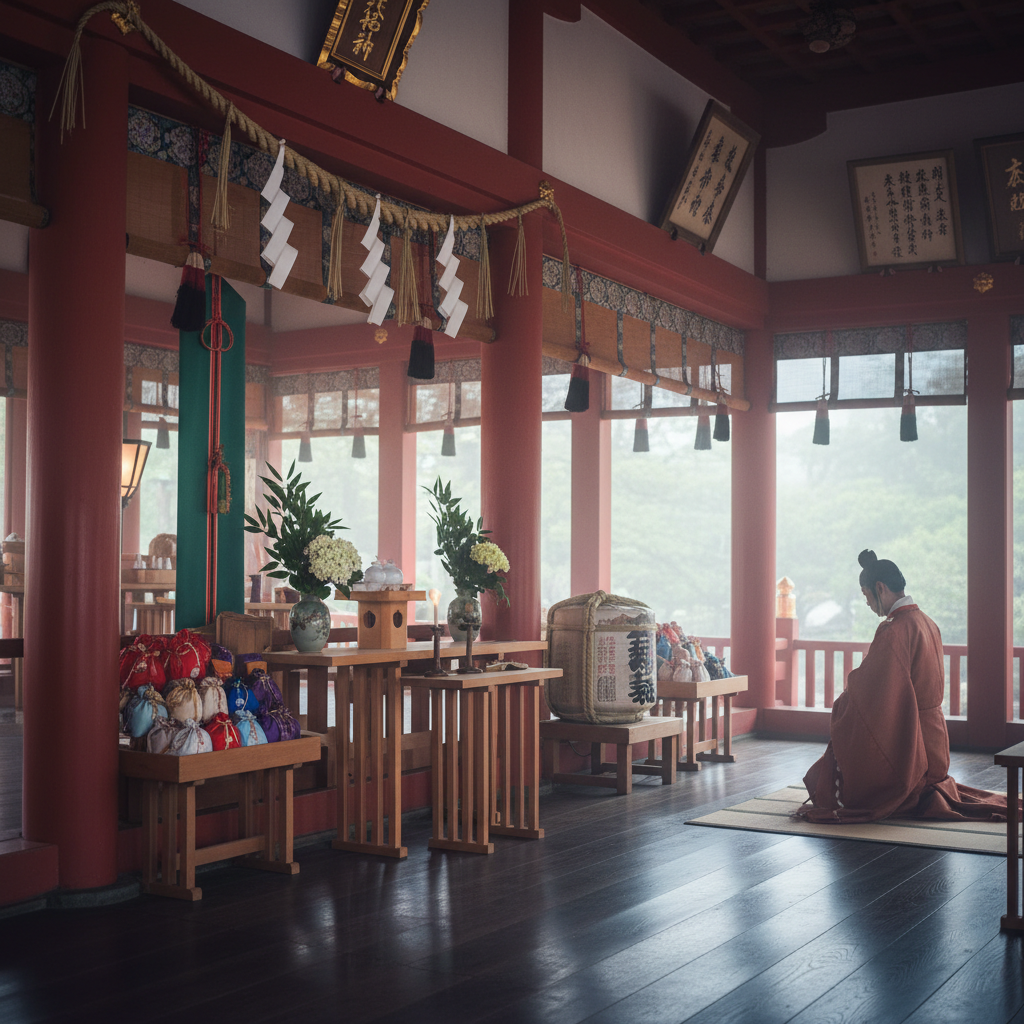 Hakone Schrijn - details en interieur