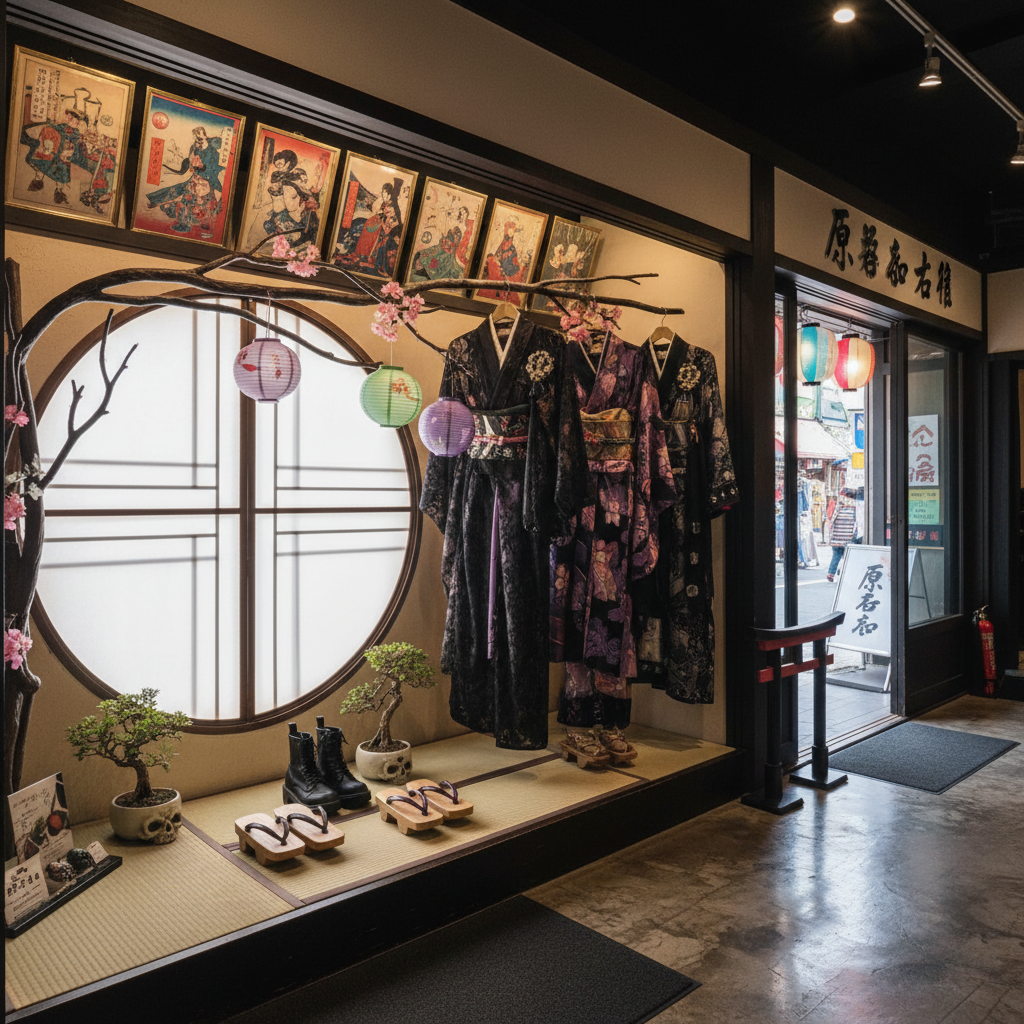 Harajuku - details en interieur