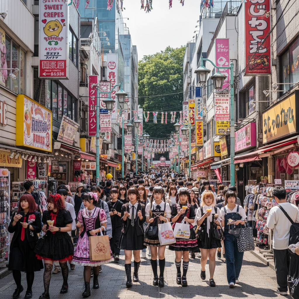 Harajuku - sfeerbeeld en omgeving
