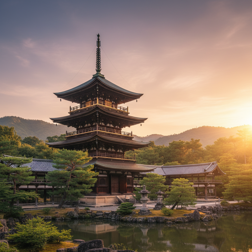 Ikaruga in Japan - buitenaanzicht