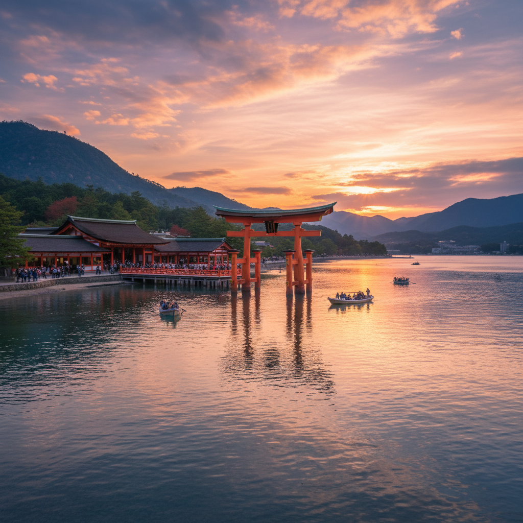 Itsukushima Schrijn - sfeerbeeld en omgeving