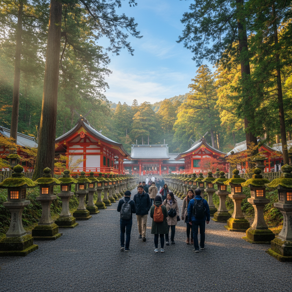 Kasuga Taisha - sfeerbeeld en omgeving