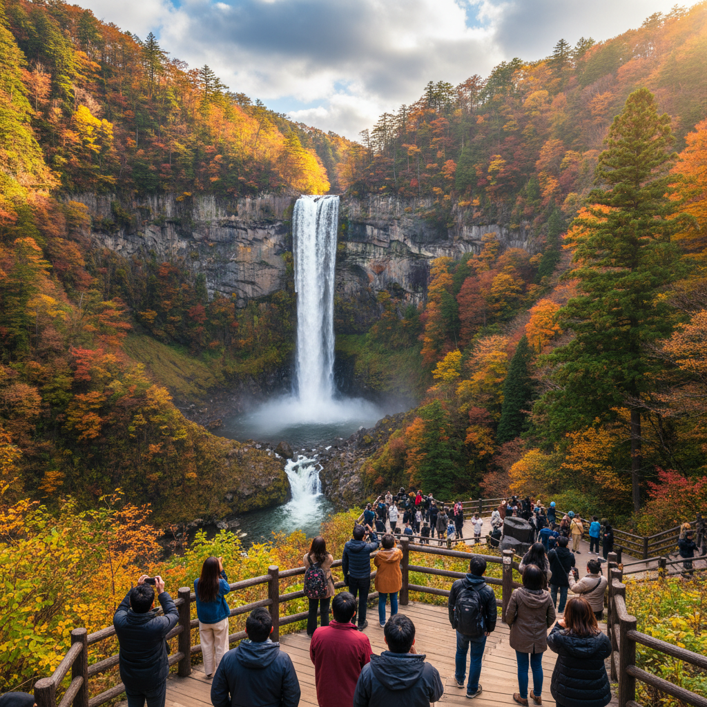 Kegon Waterval - sfeerbeeld en omgeving