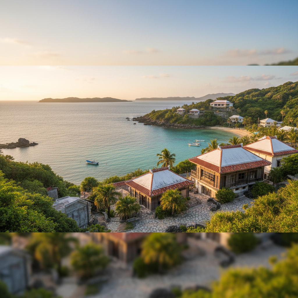 Kerama Islands in Japan - buitenaanzicht