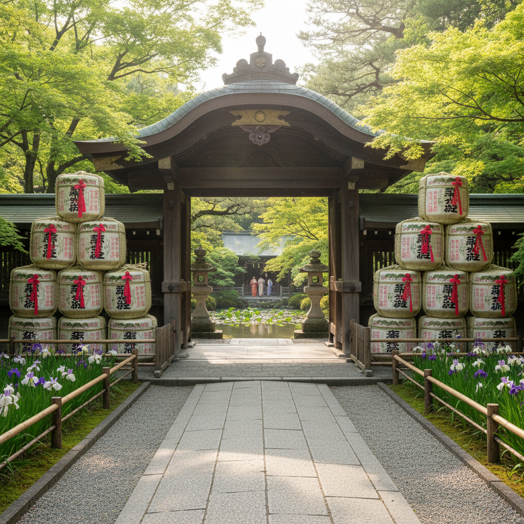 Meiji Shrine - details en interieur