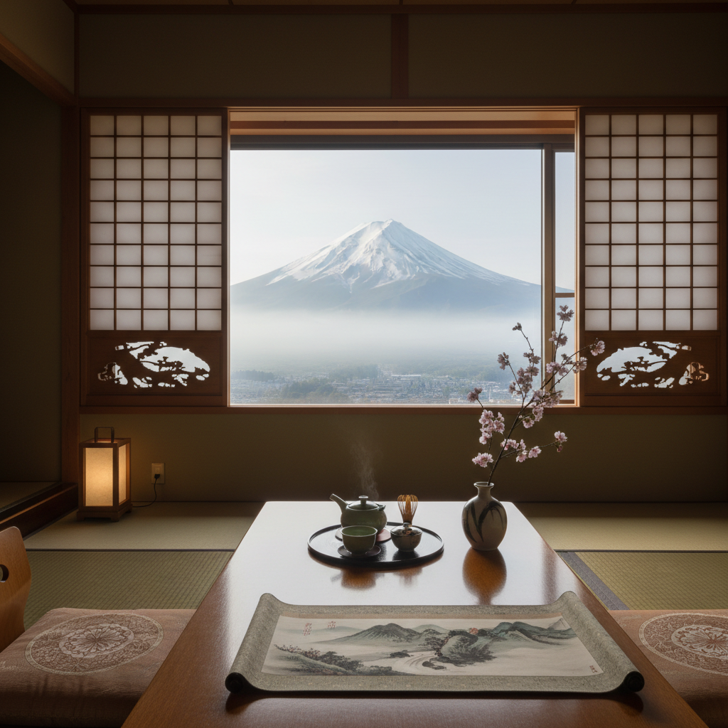 Mount Fuji - details en interieur