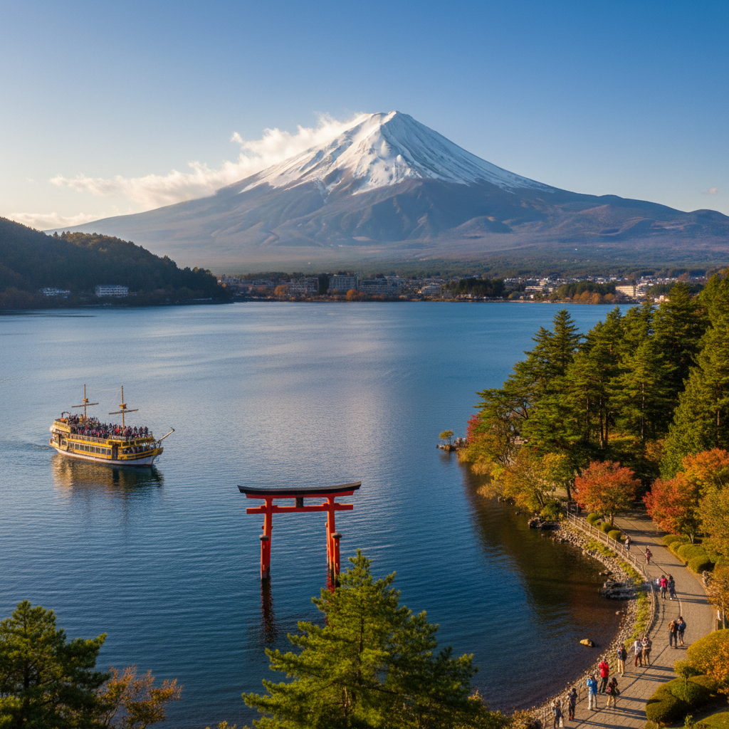 Mount Fuji - sfeerbeeld en omgeving