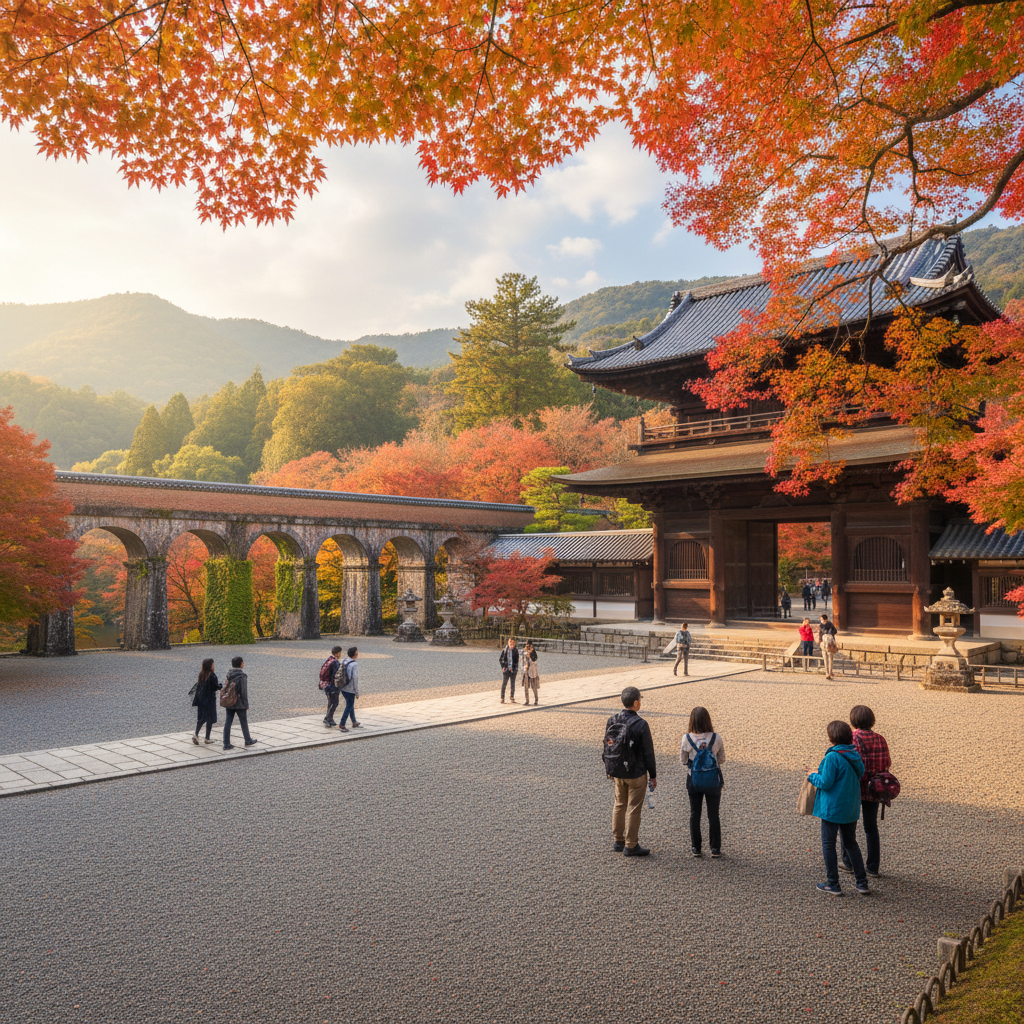 Nanzen-ji Tempel - sfeerbeeld en omgeving