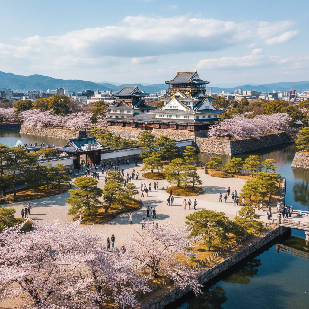 Nijo Castle - sfeerbeeld en omgeving