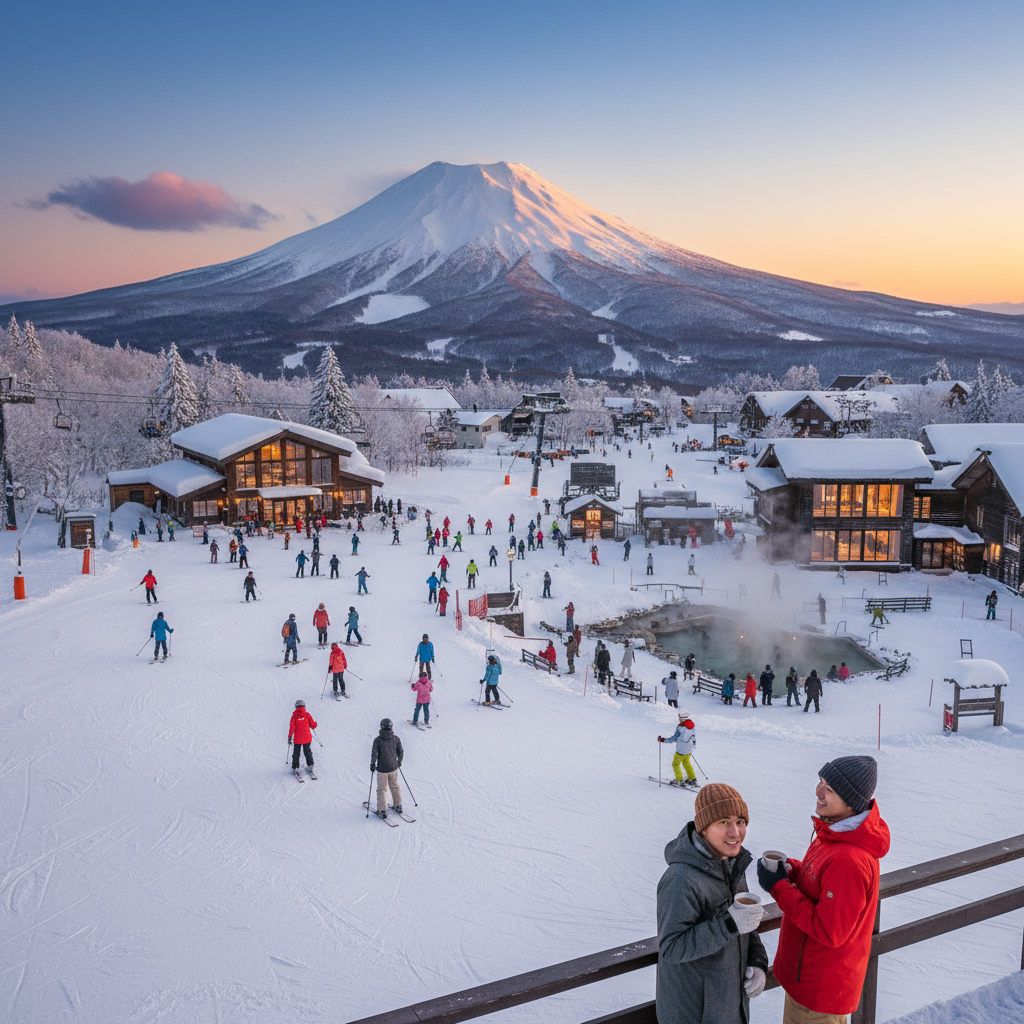 Niseko Resort - sfeerbeeld en omgeving