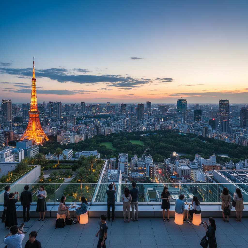 Roppongi Hills - sfeerbeeld en omgeving
