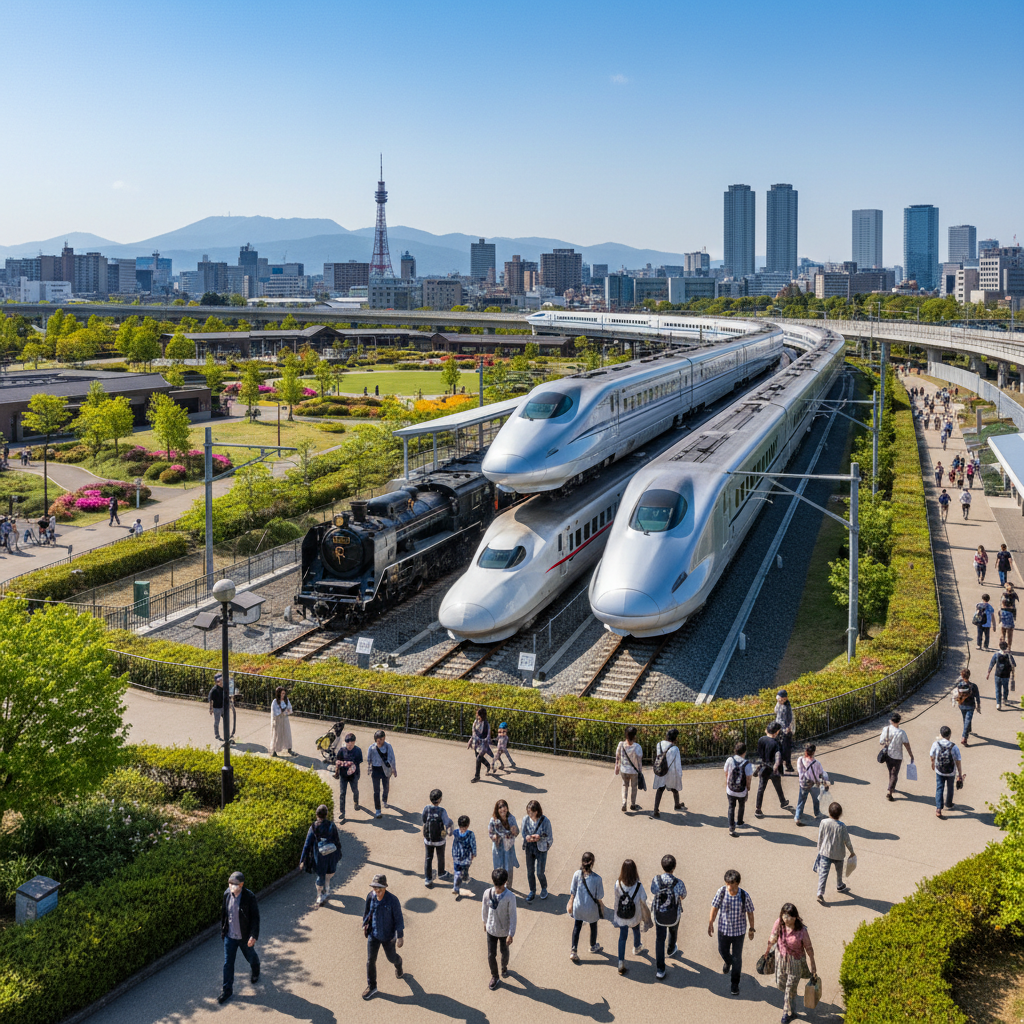 SCMAGLEV Railway Park - sfeerbeeld en omgeving