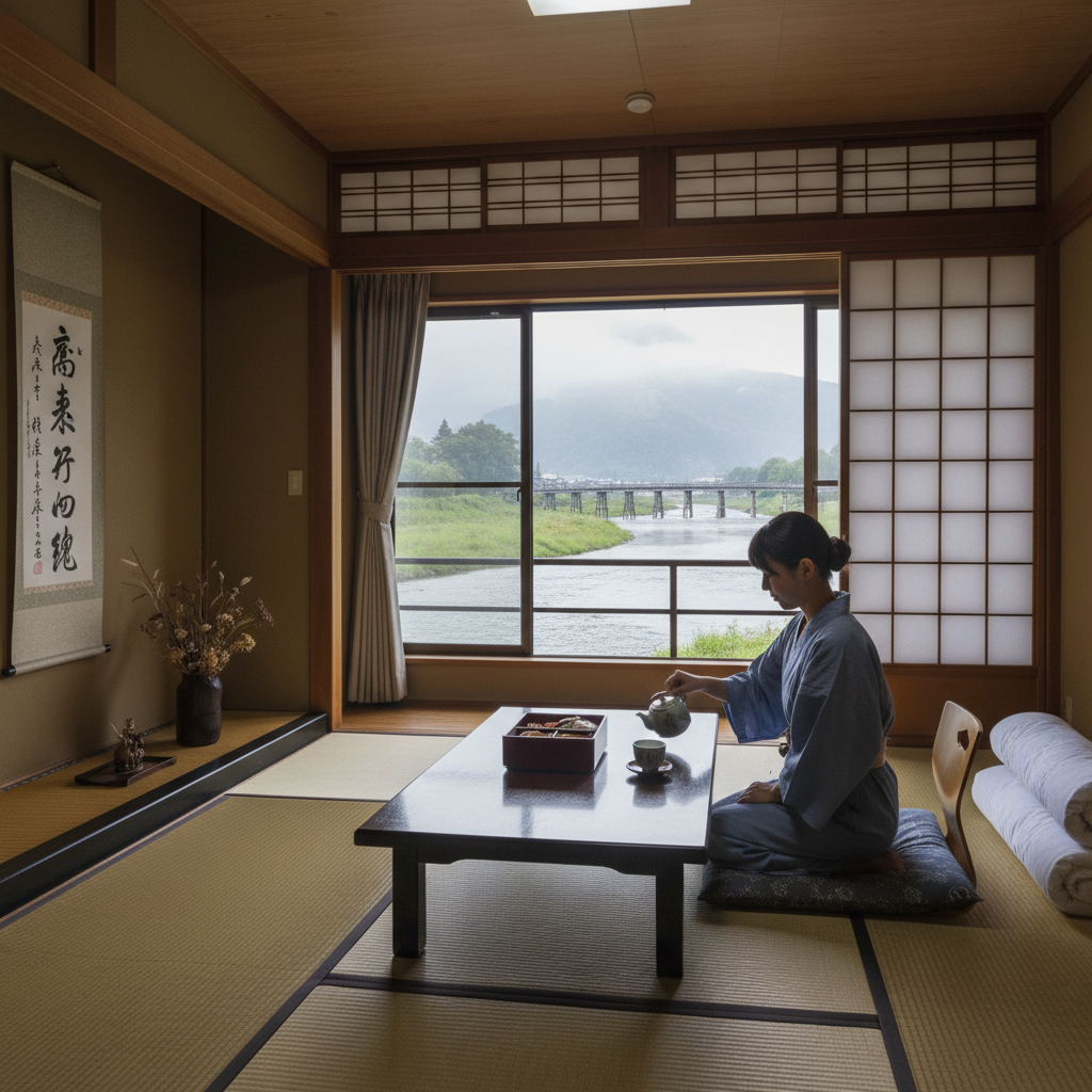 Shimanto River - details en interieur
