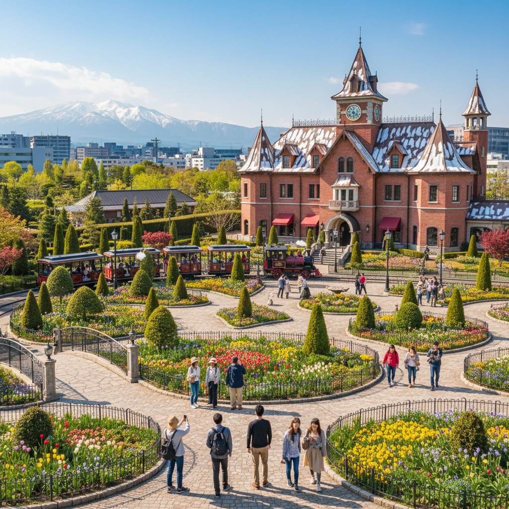Shiroi Koibito Park - sfeerbeeld en omgeving