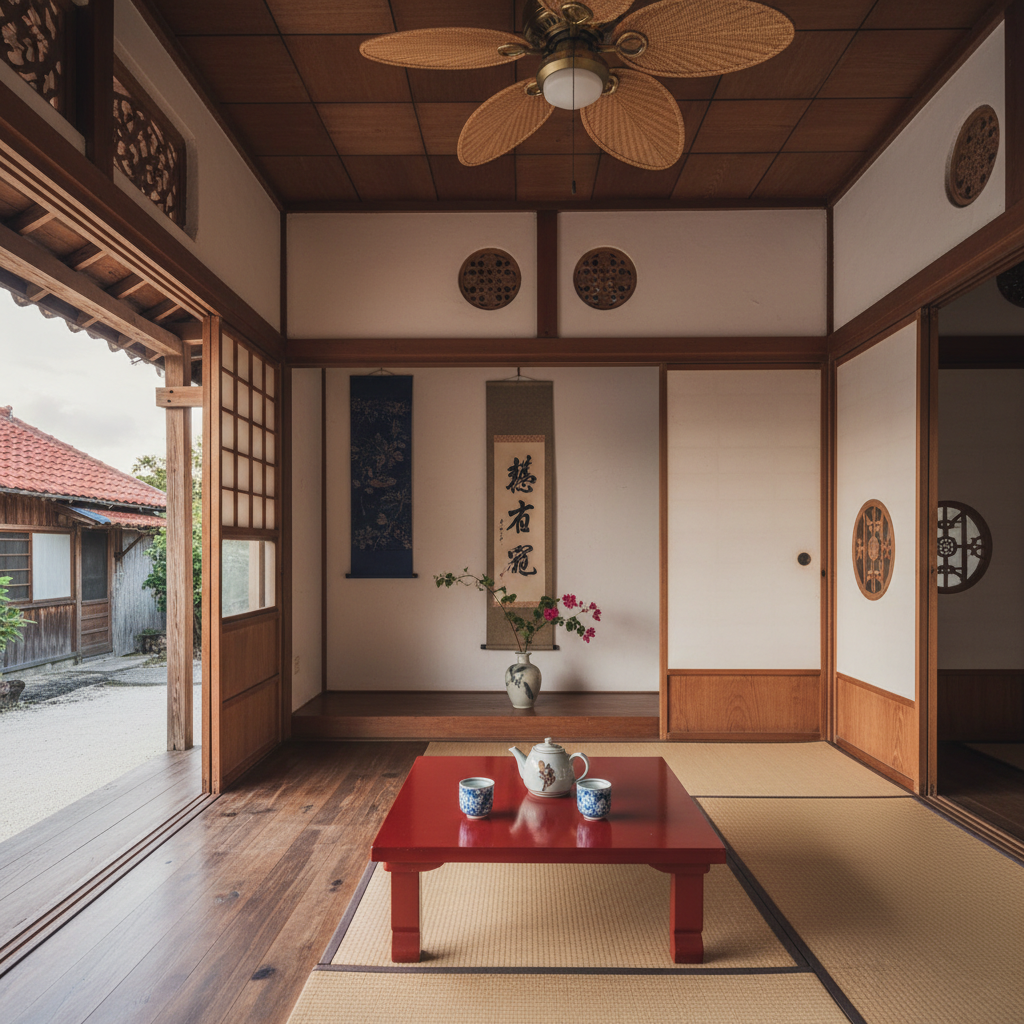Taketomi Island - details en interieur