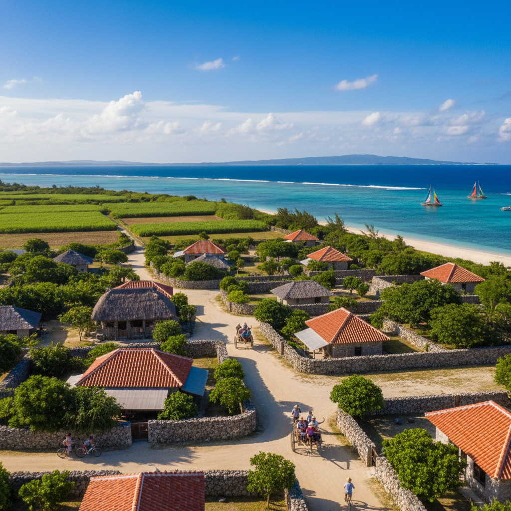 Taketomi Island - sfeerbeeld en omgeving