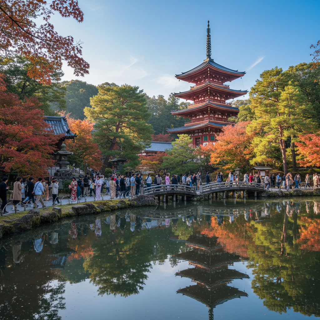 To-ji Tempel - sfeerbeeld en omgeving