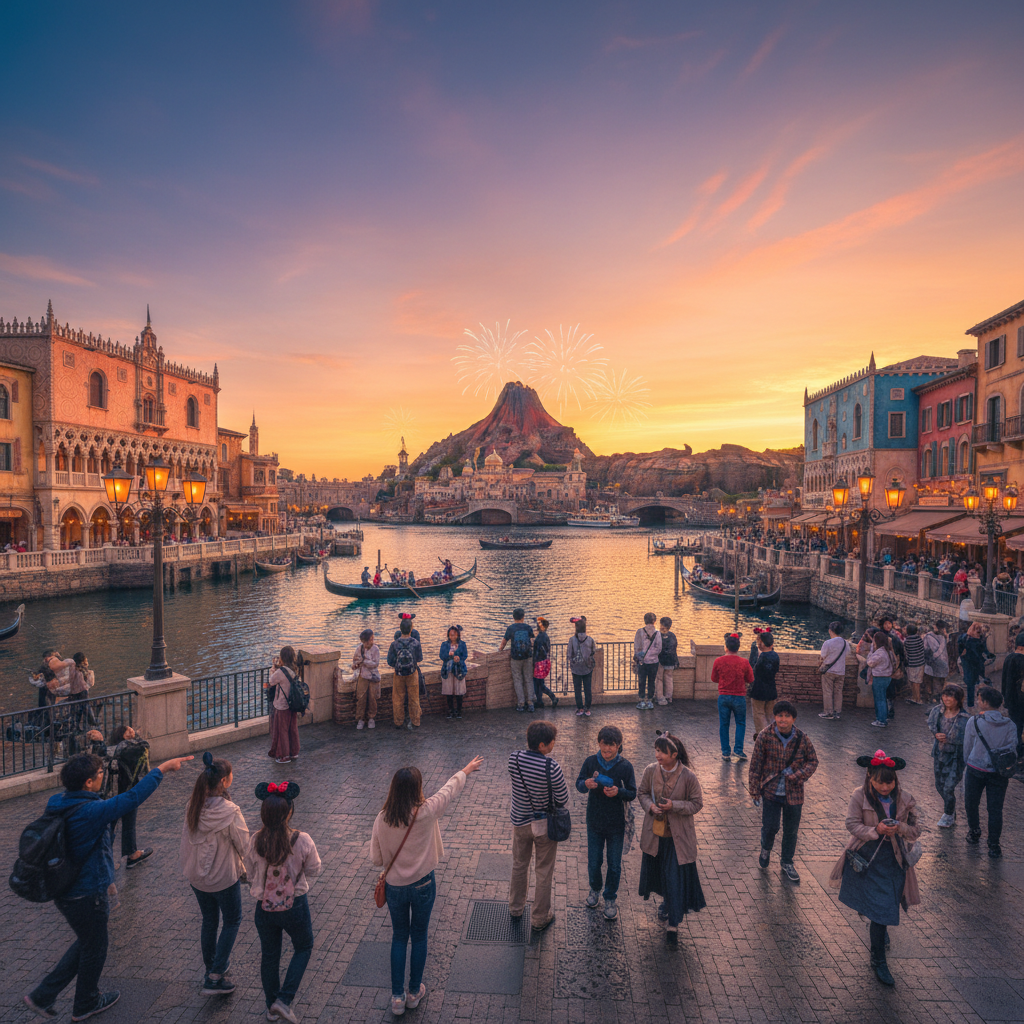 Tokyo DisneySea - sfeerbeeld en omgeving