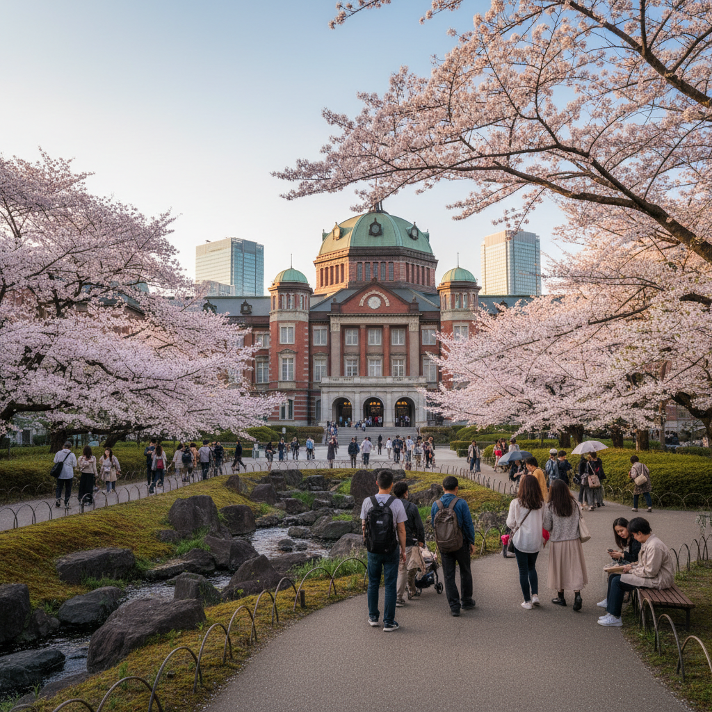 Tokyo Nationaal Museum - sfeerbeeld en omgeving