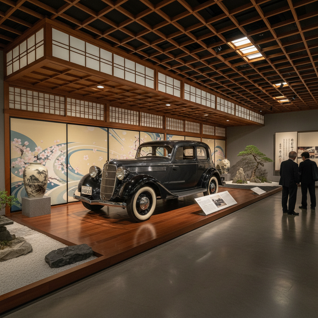 Toyota Automobile Museum - details en interieur