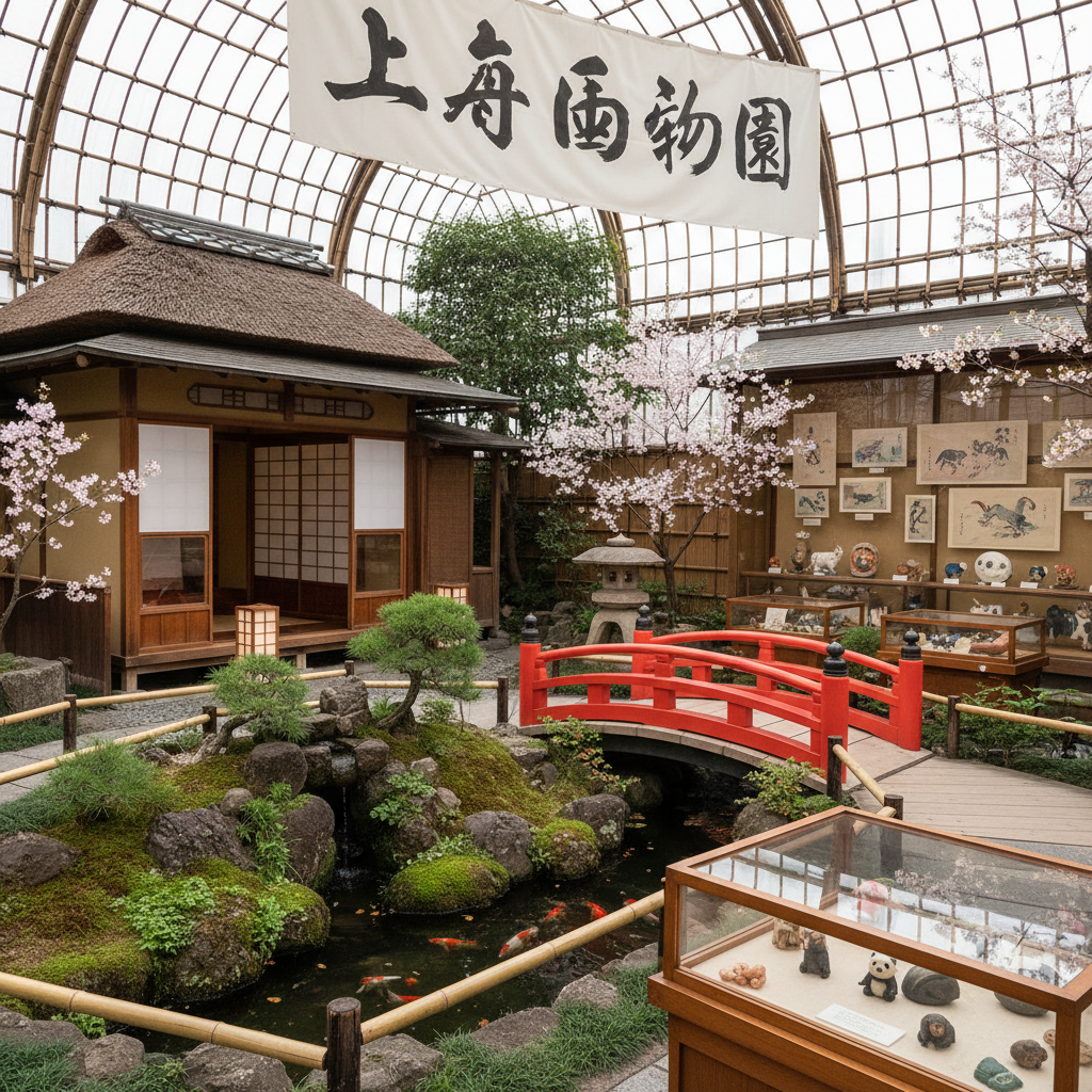 Ueno Dierentuin - details en interieur